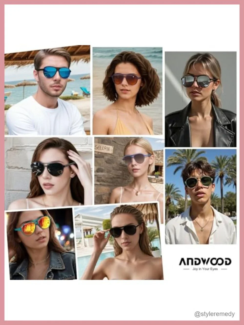 Retro Polarized Aviator Sunglasses for Women Men Classic 70s Square